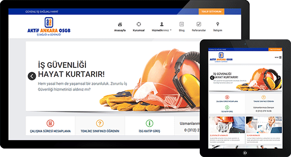Aktif Ankara OSGB | Web Tasarım