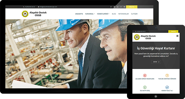Alaşehir Destek OSGB | Web Tasarım