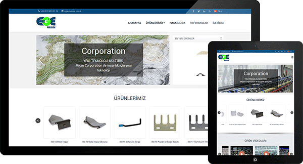 Ege Makine | Web Tasarım