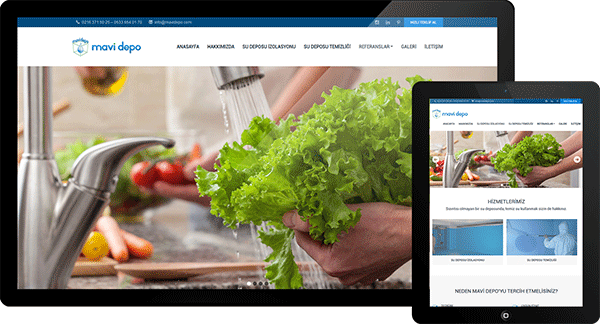 Mavi Depo | Web Tasarım